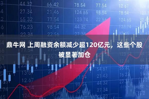 鼎牛网 上周融资余额减少超120亿元，这些个股被显著加仓